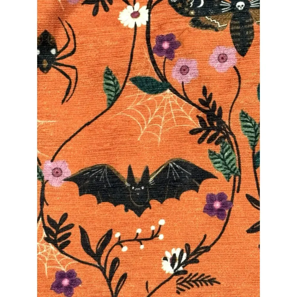 Christian Lacroix Butterfly Halloween Table Runners Bats Moth Set 2 Spider Ornge
